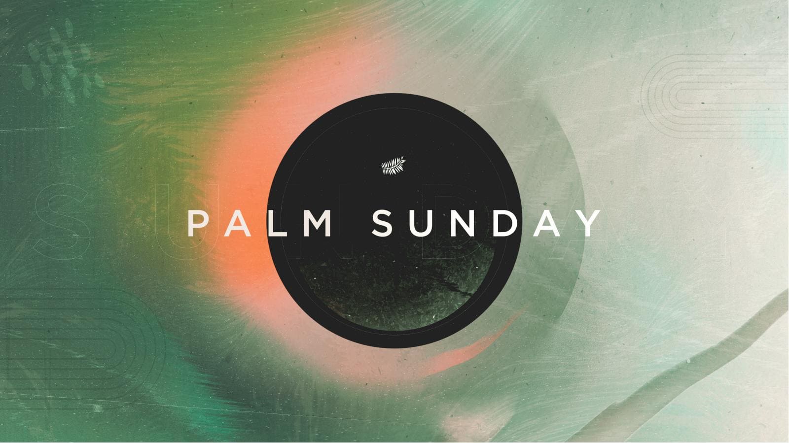 Palm Sunday Digital Glitch Collection