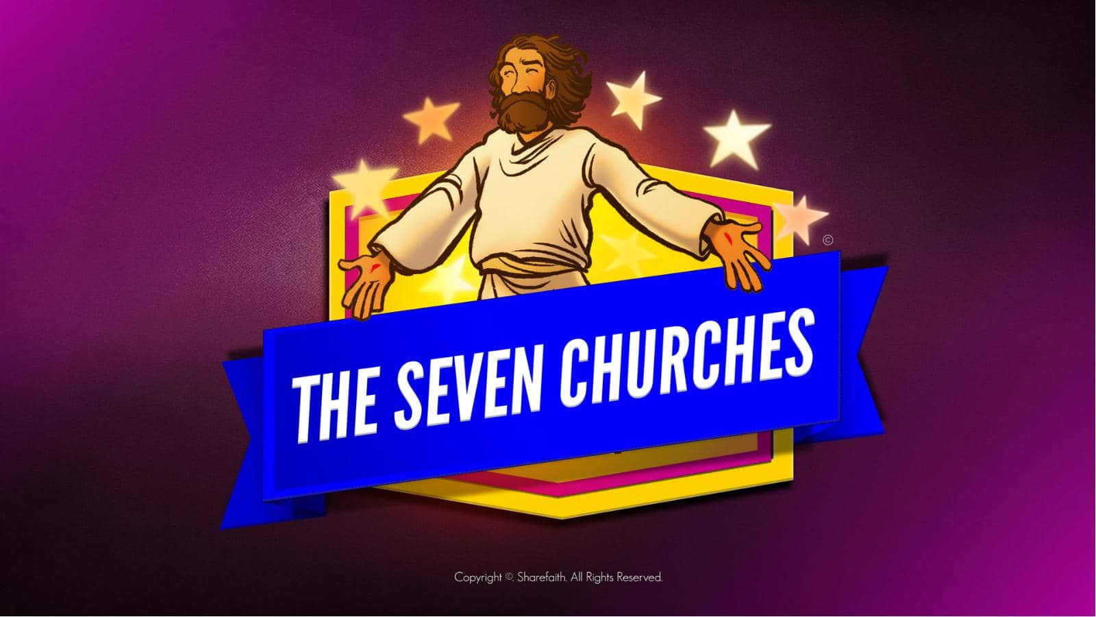 Revelation 2 3 The Seven Churches Kids Bible Story