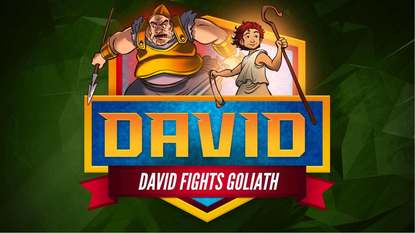 1 Samuel 17 David Fights Goliath Kids Bible Story