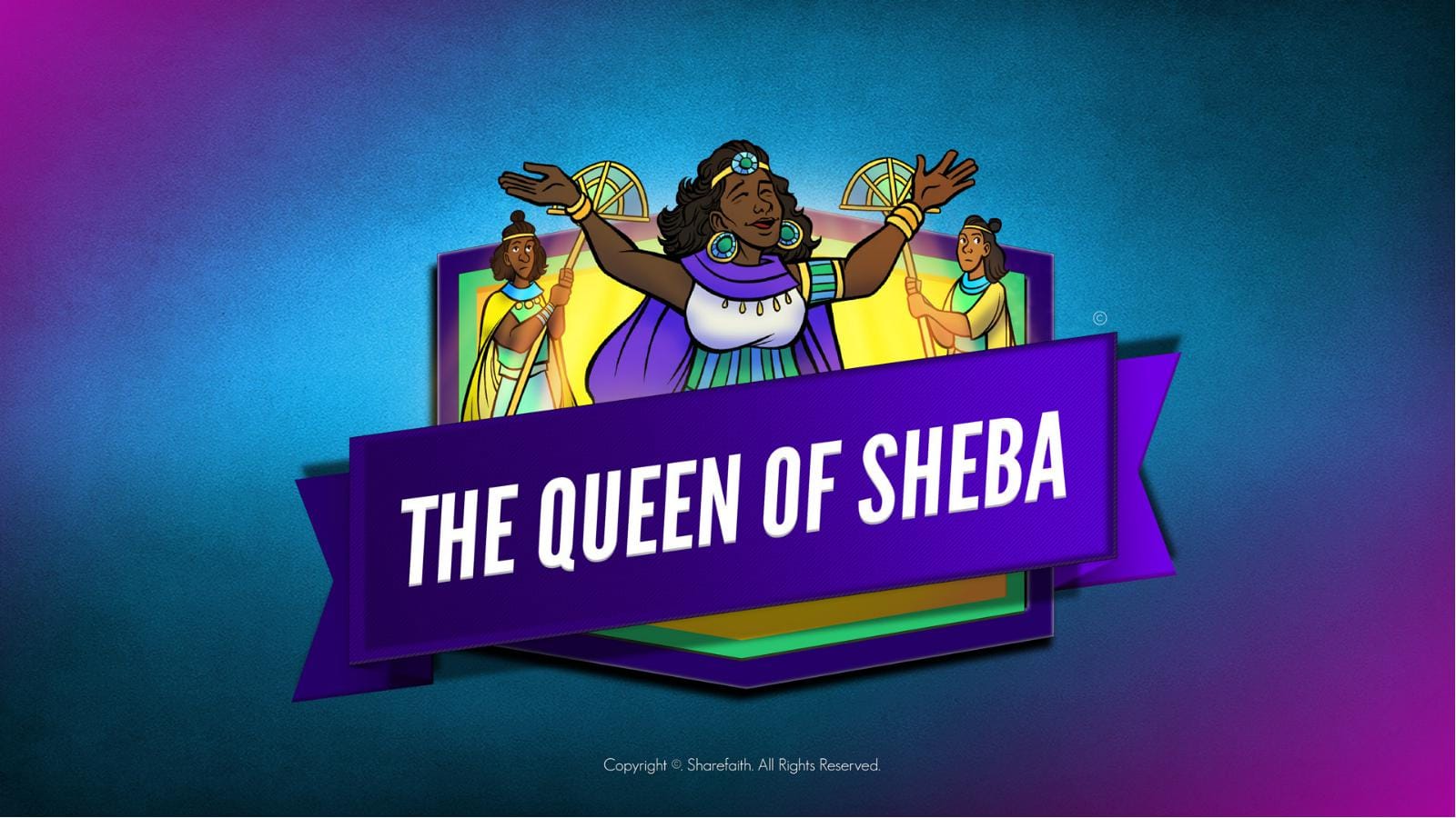 1 Kings 10 The Queen of Sheba Kids Bible Story