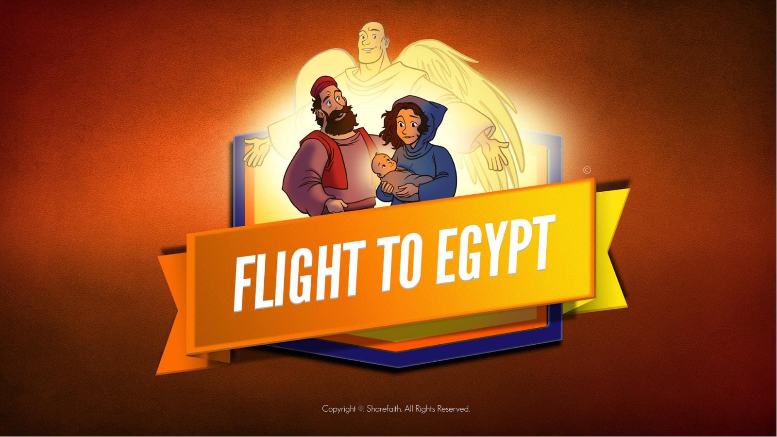 Matthew 2 Flight To Egypt Kids Bible Story