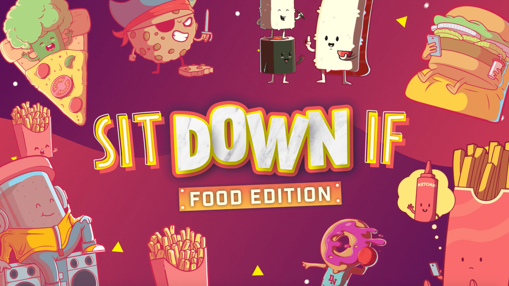 Sit Down If Food Edition Game Video