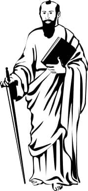 St. Paul in Black and White