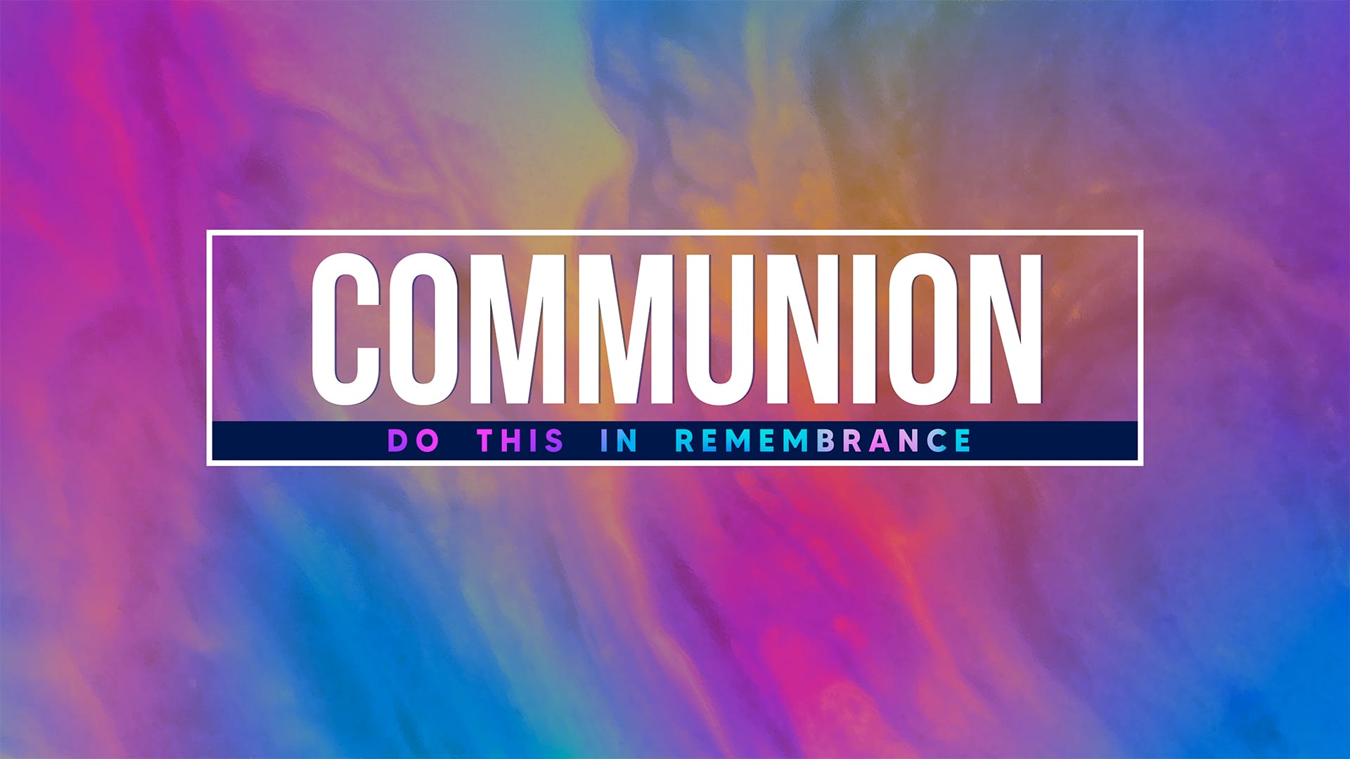 Maundy Thursday Paint Collection: Communion