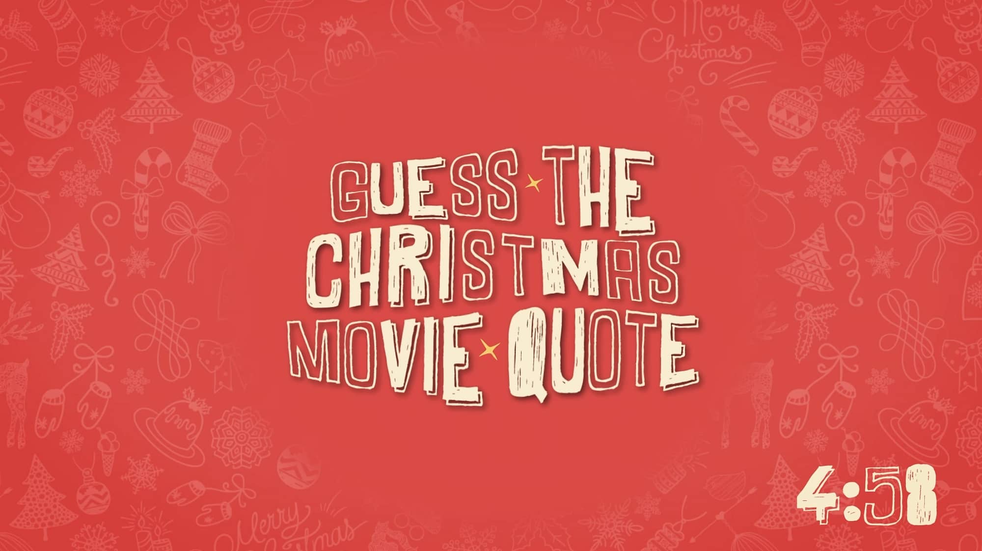 Guess the Christmas Movie Quote: Countdown by Twelve Thirty Media