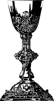 Gothic Chalice In Black