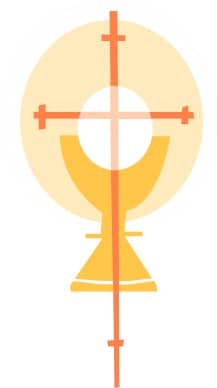 Golden Cross With Chalice