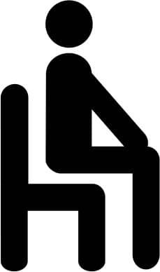 Sitting Person Symbol