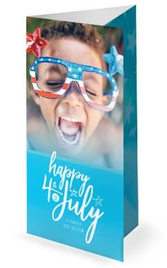 Celebrate Freedom 4th of July Trifold Bulletin