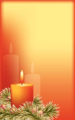 Advent Candle Bulletin Cover