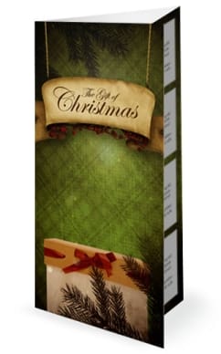 The Gift of Christmas Ministry Trifold Bulletin