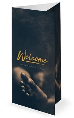 Fearfully & Wonderfully Made Tri Fold Church Bulletin