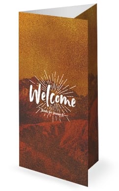 The Good Life Church Trifold Bulletin Cover