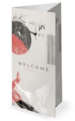 Kingdom Come Trifold Church Bulletin