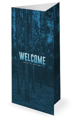 Hide and Seek Trifold Bulletin