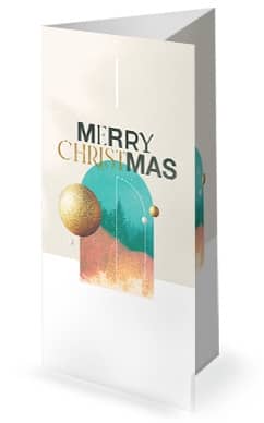 Merry Christmas Title Graphics Set: Trifold