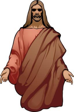 Front Facing Jesus with Arms Open