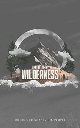 Into the Wilderness: Bifold Bulletin Cover