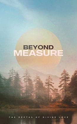 Beyond Measure: Bifold Bulletin Cover