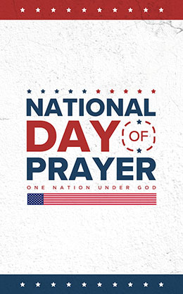 National Day of Prayer: Bifold Bulletin Cover