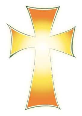 Glowing Cross Clipart