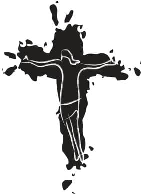 Abstract Jesus on Cross