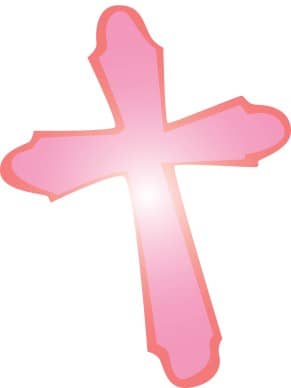 Pink Cross Clip Art