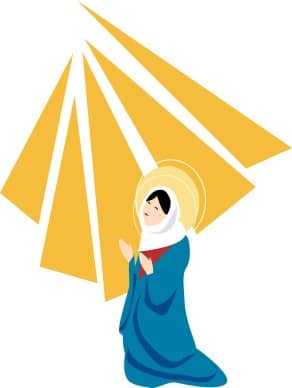 Mary is Visited by Gabriel