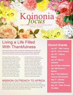 Happy Mother's Day Love Christian Newsletter