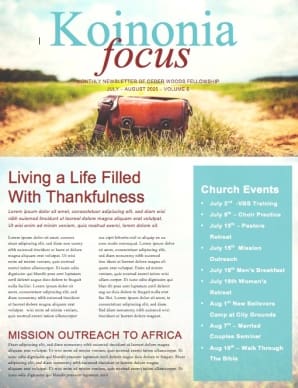 The Journey Ministry Newsletter
