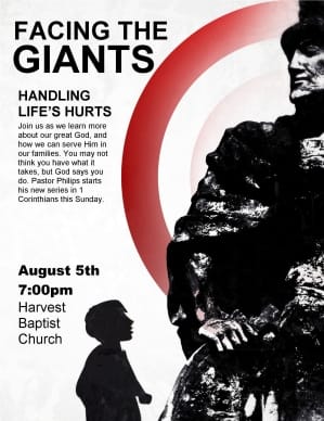 Facing the Giants Flyer