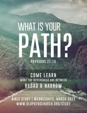 What is Your Path Christian Flyer