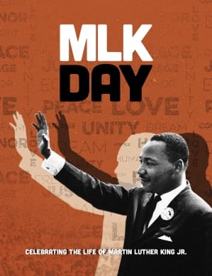 MLK Day Christian Church Flyer