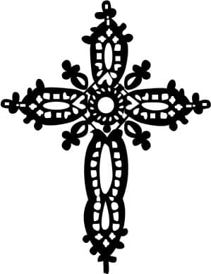 Ornamented Cross Design