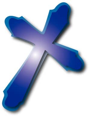 Purple Cross Graphic