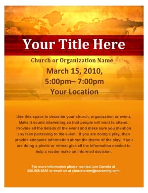 Mission Flyer