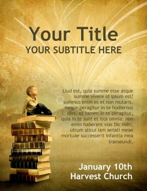 New Years Church Flyers