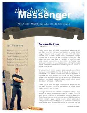 Faith Church Newsletter