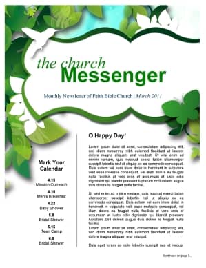 Green Leaves Church Newsletter