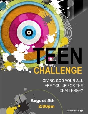 Youth Church Flyer Templates