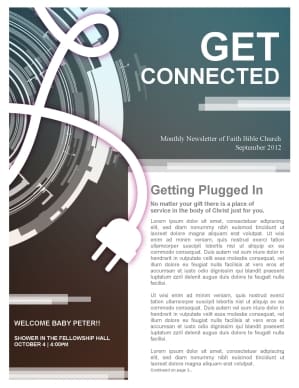 Get Connected Church Newsletter
