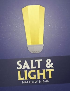 Salt and Light Religious Flyer