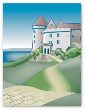 Castle on a Bluff