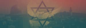 Pray for the Peace of Israel Religious Web Banner