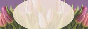 Mother's Day Tulips Religious Web Banner