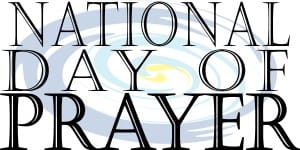Blue Background National Day Of Prayer