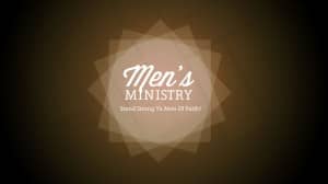 Mens Ministry Church Event Still