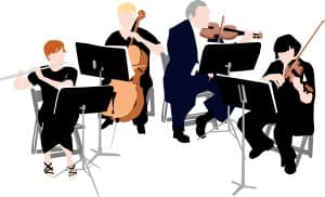 Classical Quartet in Black Garb