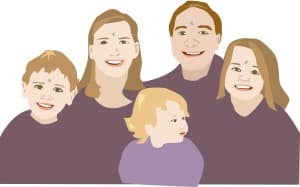 Ash Wednesday Family Clipart