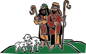 Shepherds Watch Over the Sheep